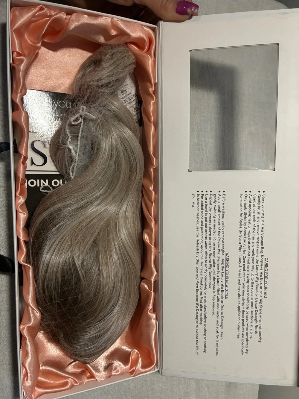 Ash Blonde hair topper - ash blonde